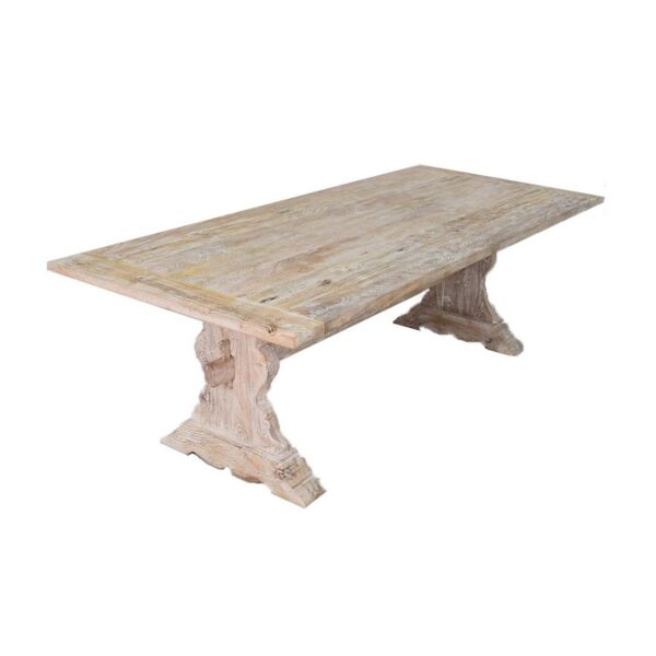 houten white wash tafel mango hout