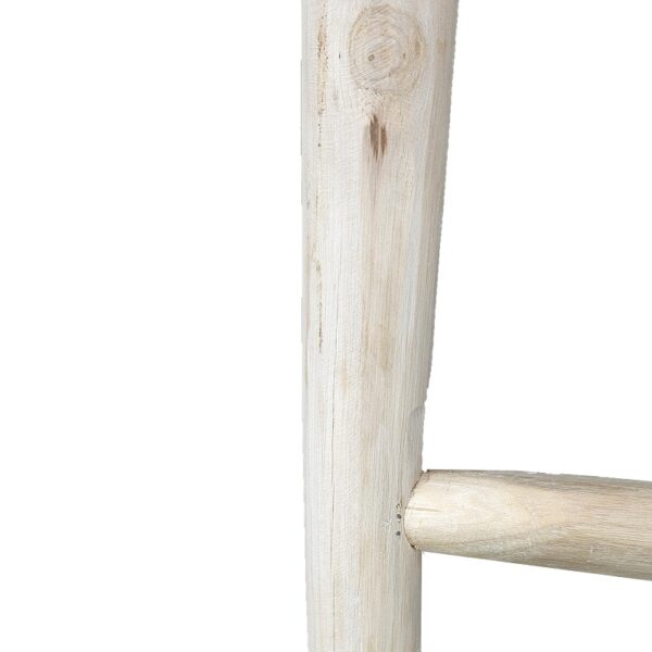 houten ladder van teak naturel