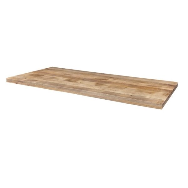 houten blad van mango hout