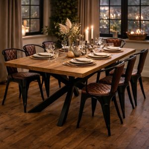 EETKAMERTAFEL DINE FINE 200