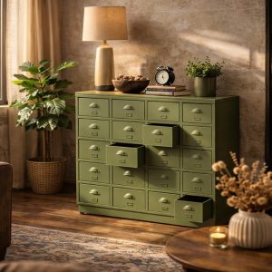 LADEKAST TWO ZERO GRIJS GROEN WIT ZWART