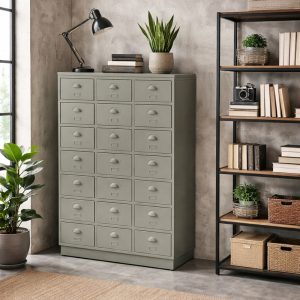 LADEKAST TWO ONE GRIJS GROEN ZWART WIT