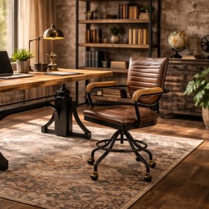 Vintage bureaustoel.