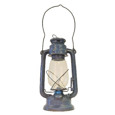 vintage decoratieve olielamp met glas